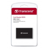 Четец за карти Transcend All-in-1 Multi Memory Card Reader, USB 3.0/3.1 Gen 1, Black