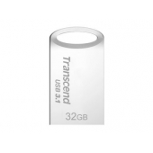 Памет Transcend 32GB JETFLASH 710, USB 3.1, Silver Plating