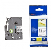 Консуматив Brother TZe-S241 Tape Black on White, Strong Adhesive, 18mm, 8 m - Eco