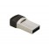 Памет Transcend 64GB JETFLASH 890S, USB 3.1 Type C, Silver Plating