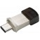 Памет Transcend 64GB JETFLASH 890S, USB 3.1 Type C, Silver Plating