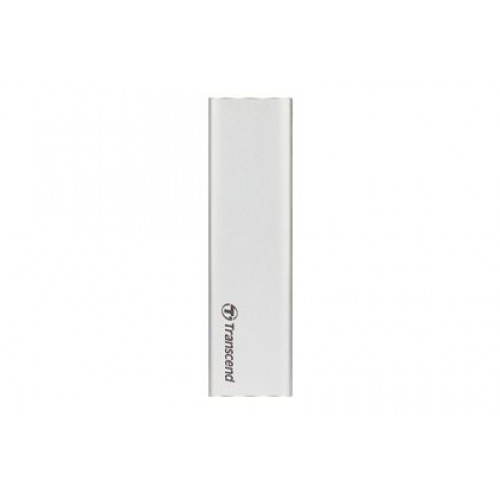 Кутия за твърд диск Transcend M.2 2280/2260, USB3.1 SSD Enclosure Kit, Silver