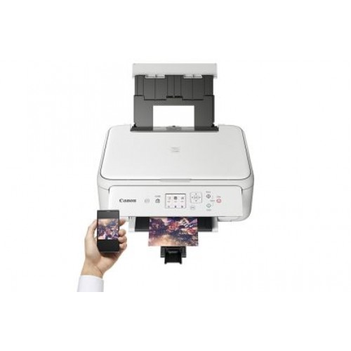 Мастилоструйно многофункционално устройство Canon PIXMA TS5151 All-In-One, White-3