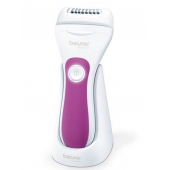 Епилатор Beurer HL 76 4-in-1 Epilator wet & dry , 42 tweezers, Extra-bright LED light, 2 speed settings, 2x epilator attachments (glide & precision attachment) & 2x shaver attachments (shaving & trimming attachment), Cordless, Powerful lithium-ion battery