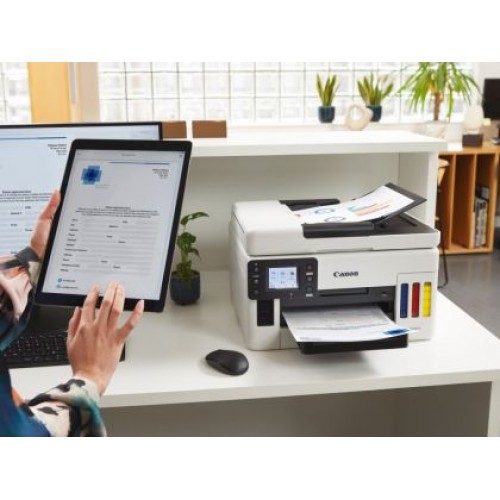 Мастилоструйно многофункционално устройство Canon MAXIFY GX6040 All-In-One, Black&White-6