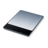 Везна Beurer KS 34 XL kitchen scale; Stainless steel weighing surface; Magic LED; 15 kg / 1 g
