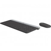 Комплект Logitech Slim Wireless Keyboard and Mouse Combo MK470 - GRAPHITE