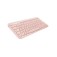 Клавиатура Logitech K380 for Mac Multi-Device Bluetooth Keyboard - US Intl - Rose