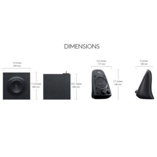 Аудио система Logitech 2.1 Speaker System Z623-5