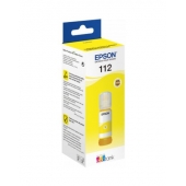 Консуматив Epson 112 EcoTank Pigment Yellow ink bottle