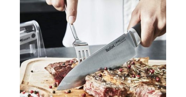 Нож Tefal K2569004 SET KNIFE+SHARPENER EVERSHARP-10