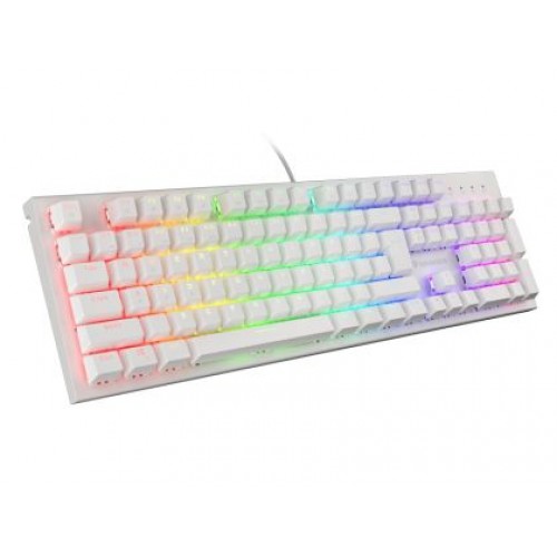Клавиатура Genesis Gaming Keyboard Thor 303 White RGB Backlight US Layout Brown Switch-1