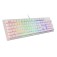 Клавиатура Genesis Gaming Keyboard Thor 303 White RGB Backlight US Layout Brown Switch
