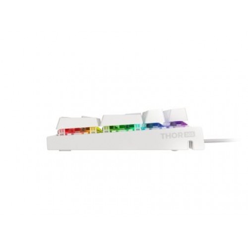 Клавиатура Genesis Gaming Keyboard Thor 303 White RGB Backlight US Layout Brown Switch-4