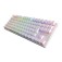 Клавиатура Genesis Gaming Keyboard Thor 303 TKL White RGB Backlight US Layout Brown Switch