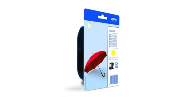Консуматив Brother LC-225XL Yellow Ink Cartridge