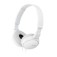 Слушалки Sony Headset MDR-ZX110AP white