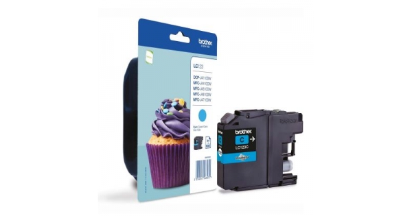 Консуматив Brother LC-123 Cyan Ink Cartridge for MFC-J4510DW