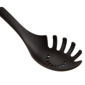 Лъжица Tefal K2060214, Ingenio, Pasta spoon, Kitchen tool, Nylon/Fiberglass, 39.6x10.6x6.4cm, Up to 220°C, Dishwasher safe, black