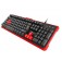 Клавиатура Genesis Gaming Keyboard Rhod 110 Red Us Layout