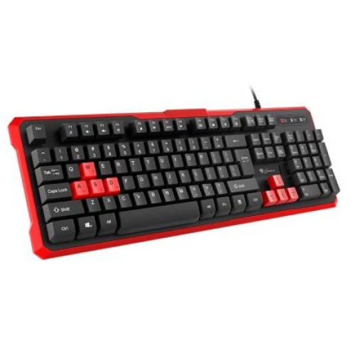 Клавиатура Genesis Gaming Keyboard Rhod 110 Red Us Layout-2