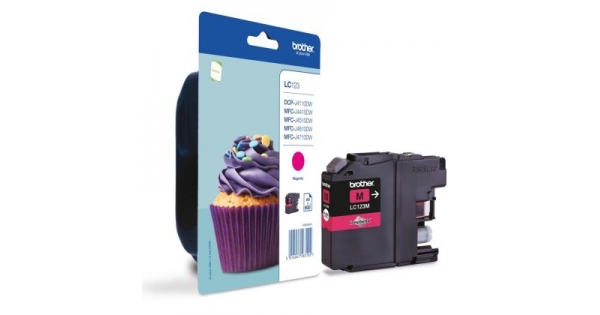 Консуматив Brother LC-123 Magenta Ink Cartridge for MFC-J4510DW
