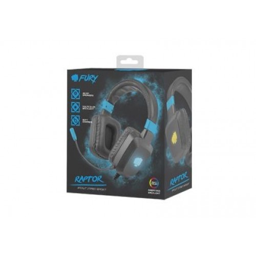 Слушалки Fury Gaming Headset Raptor-3
