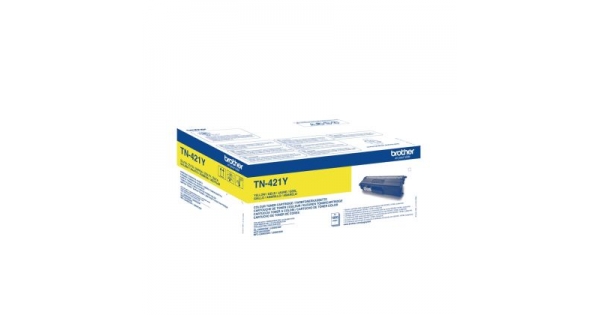 Консуматив Brother TN-421Y Toner Cartridge-1