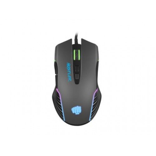 Мишка Fury Gaming Mouse Hustler 6400DPI Optical With Software RGB Backlight