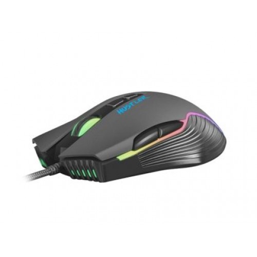 Мишка Fury Gaming Mouse Hustler 6400DPI Optical With Software RGB Backlight-3