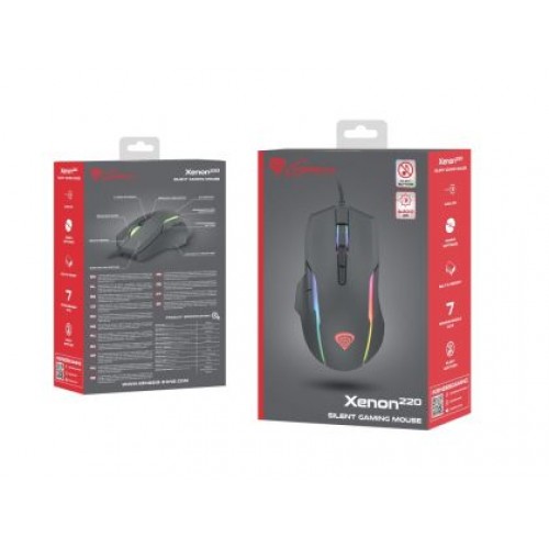 Мишка Genesis Gaming Mouse Xenon 220 6400dpi with Software Illuminated Black-6