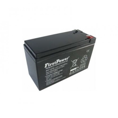 Батерия FirstPower FP7-12 - 12V 7Ah F1