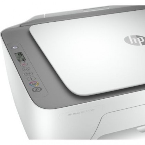 Мастилоструйно многофункционално устройство HP DeskJet 2720e All-in-One Printer + HP 305 Black Original Ink Cartridge-2