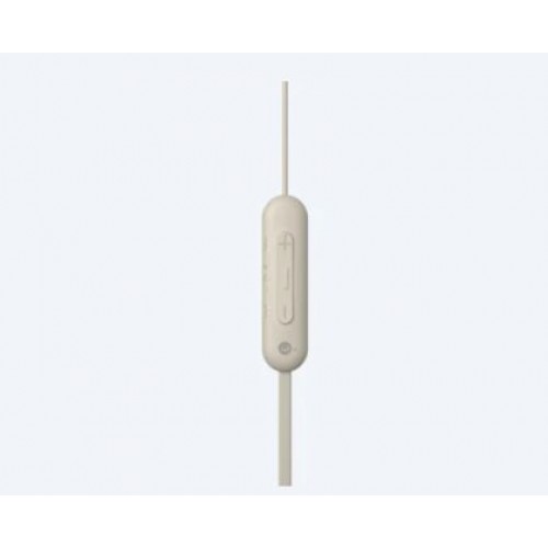 Слушалки Sony Headset WI-C100, taupe-2