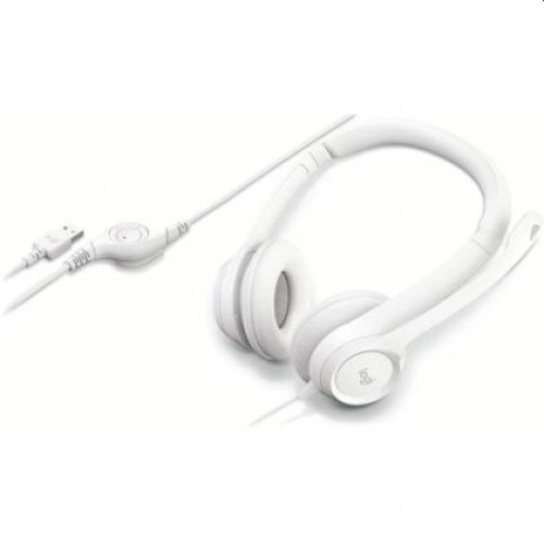 Слушалки Logitech H390 USB Computer Headset - OFF-WHITE - USB - N/A - EMEA-914-1