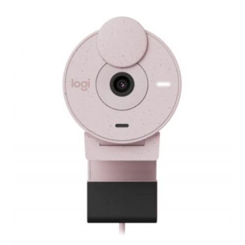 Уебкамера Logitech Brio 300 Full HD webcam - ROSE - USB - N/A - EMEA28-935-3