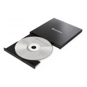 Оптично устройство Verbatim External Slimline CD/DVD Writer USB 3.2 Gen 1/USB-C
