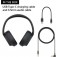 Слушалки Sony Headset WH-CH720N, black