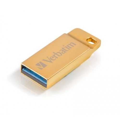 Памет Verbatim Metal Executive 64GB USB 3.0 Gold