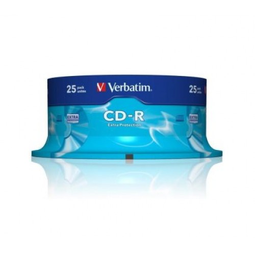 Медия Verbatim CD-R 700MB 52X EXTRA PROTECTION SURFACE (25 PACK)-1