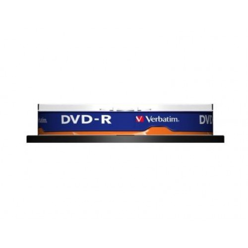 Медия Verbatim DVD-R AZO 4.7GB 16X MATT SILVER SURFACE (10 PACK)-1
