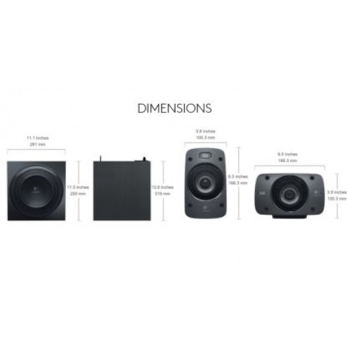 Аудио система Logitech Surround Sound Speakers Z906-8