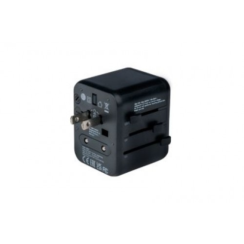 Адаптер Verbatim UTA-01 Universal Travel Adapter with 2 x USB-A ports-3
