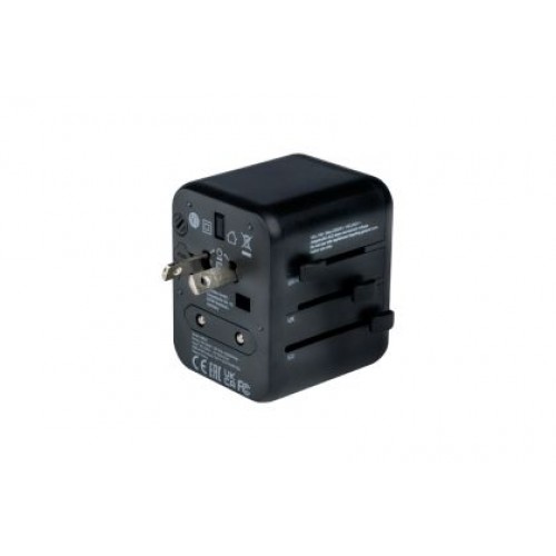 Адаптер Verbatim UTA-01 Universal Travel Adapter with 2 x USB-A ports-4