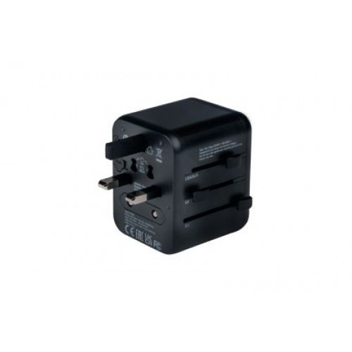 Адаптер Verbatim UTA-01 Universal Travel Adapter with 2 x USB-A ports-5