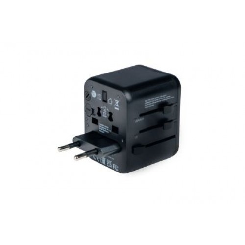 Адаптер Verbatim UTA-01 Universal Travel Adapter with 2 x USB-A ports-6