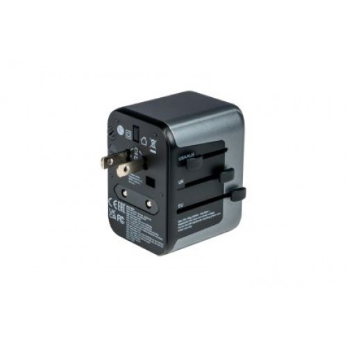 Адаптер Verbatim UTA-03 Universal Travel Adapter with 1 x USB-C PD 30W & QC 3.0 / 2 x USB-C / 2 x USB-A-6