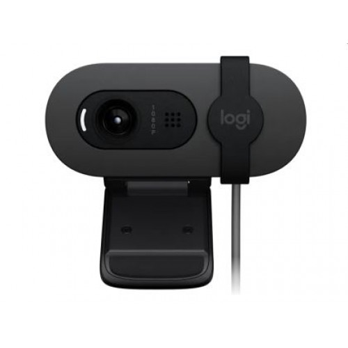 Уебкамера Logitech Brio 100 Full HD Webcam - GRAPHITE - USB - N/A - EMEA28-935-1