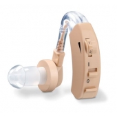 Слухов усилвател Beurer HA 20 hearing amplifier, Individual adjustment to the ear canal, Ergonomic fit behind the ear,3 attachments to individually adjust to the ear canalFrequency range: 200 to 5000 Hz, Maximum volume 128 dB