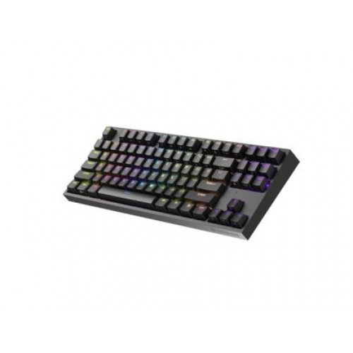 Клавиатура Genesis Gaming Keyboard Thor 404 TKL Black RGB Backlight US Layout Yellow Switch-3